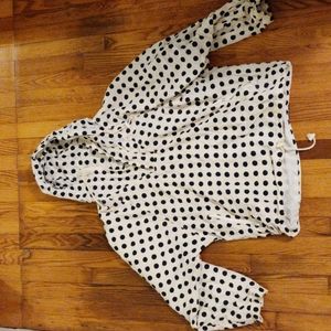 Mistral Vintage Polka Dot Jacket M